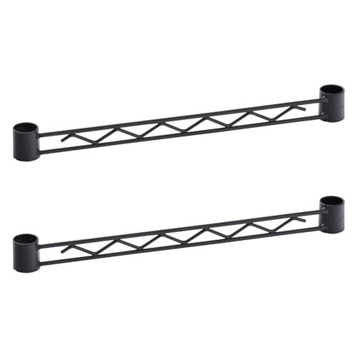 エレクター ベーシックシリーズ ハンガーレール 450mm用 ブラック (2本入) BA118B ホ...