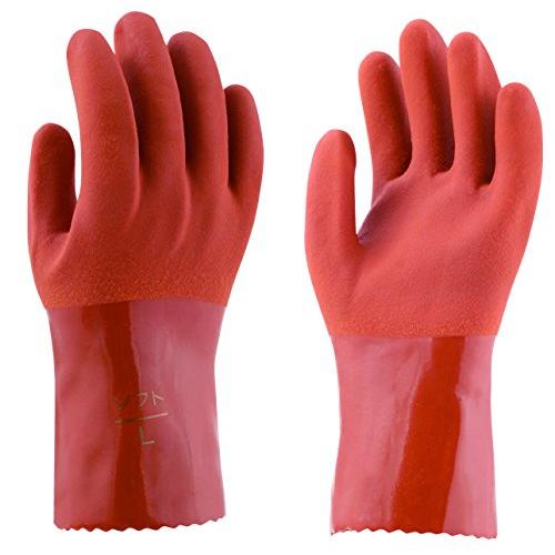 東和コーポレーション 《耐油性手袋》 ソフトビニスター Sサイズ No.650 ブラウン