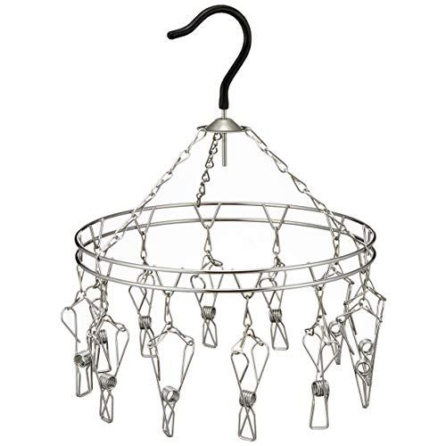 大木製作所 洗濯ハンガー 12ピンチ ピンチハンガー からみにくい ステンレスハンガー 丸 0038...