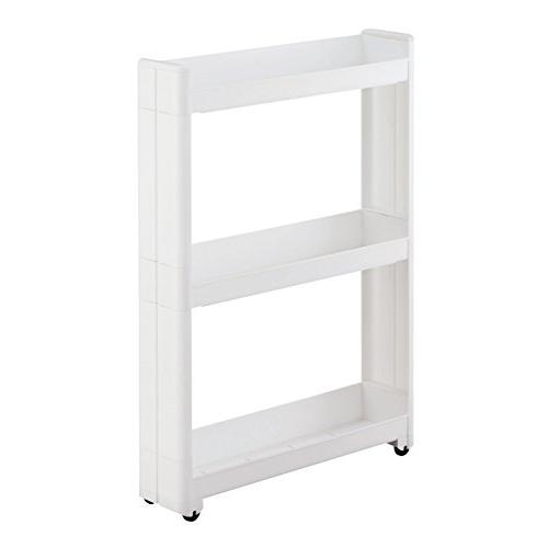 不動技研 スマートワゴンFit 55-3段 サイズ:幅12.5×奥行55×高さ76.2cm