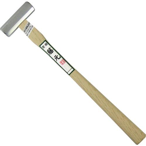 近与(KONYO) 藤元 本職用 八角玄能 メッキ仕上げ 150g 樫材使用 尺柄