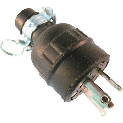 明工 引掛ゴムプラグ接地2P防水兼 MH2589