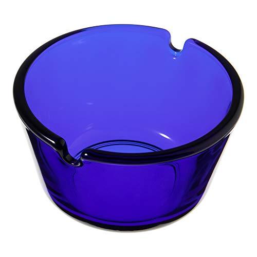 東洋佐々木ガラス 灰皿 ブルー 約φ9.0×5cm フィナール 日本製 P-05581-DB-JAN