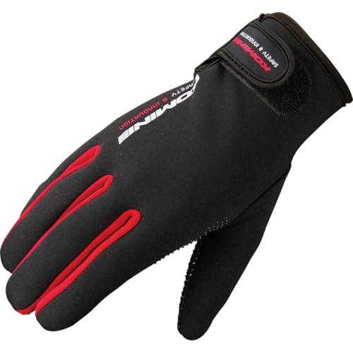 コミネ(KOMINE) バイク用 グローブ ネオプレーングローブ レッド 2XL GK-753 66...