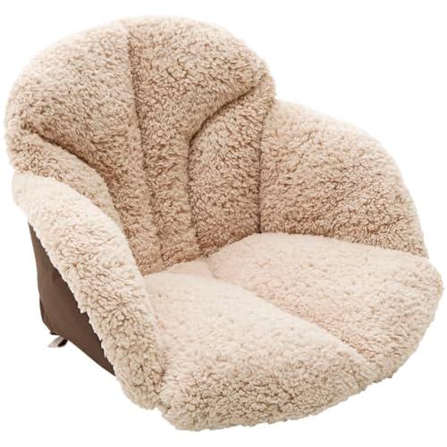 コジット　腰を包む座れる毛布クッション　シープボア あったか シンサレート入り ふわふわ 冬用 保温...