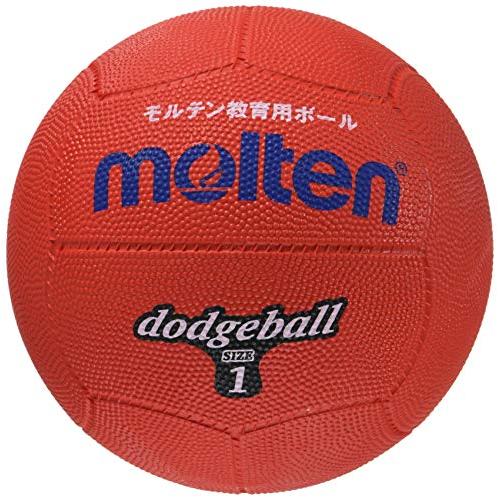 モルテン(molten) ドッジボール ゴム1号球 赤 D1R