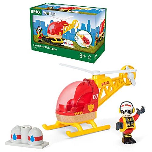 BRIO WORLD レスキューヘリコプター 33797