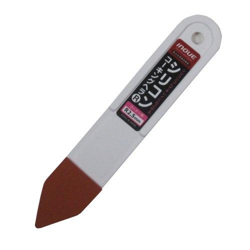 井上工具 シリコンコーキングヘラR2.5mm 巾30mm