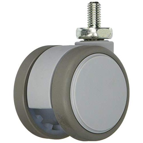 東海キャスター 東海 ねじ込み双輪キャスター 50径 自在 M8x1.25 F050N8