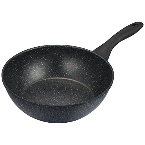 和平フレイズ 軽量 深型フライパン ディープパン 24cm ガス火専用 ウォックパン PFOAフリー...