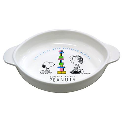 OSK スヌーピー 小皿 CB-34 ホワイト