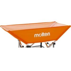 molten(モルテン) ボールカゴ 折りたたみ式平型ボールカゴ用ネット オレンジ BT0030-O｜hapitize