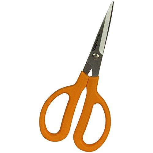 SK11 クラフト皮革 ゴム切はさみ180mm キャップ付き KS-180LE