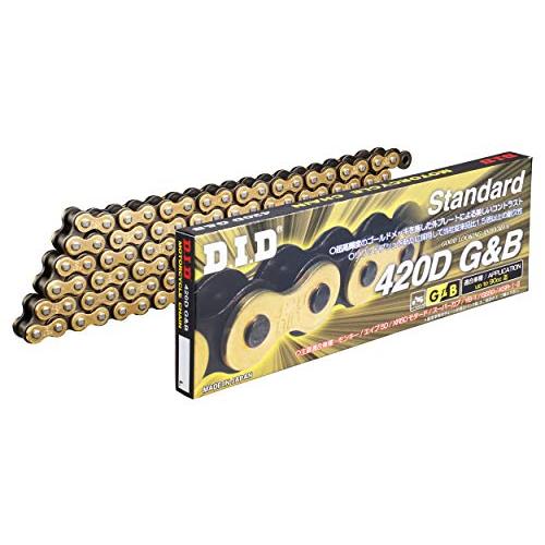 D.I.D(大同工業)バイク用チェーン クリップジョイント付属 420D-110RB G&amp;B(ゴール...