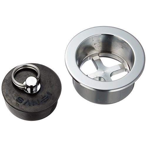 SANEI ゴム栓付き風呂栓 VU、VPパイプ兼用 呼び40 H20-40