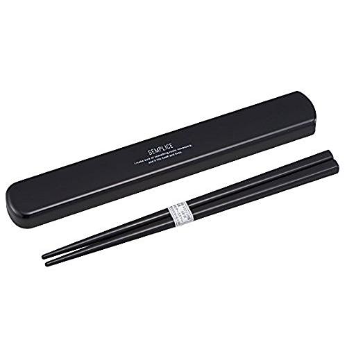 OSK 弁当箱 メンズ用 ランチボックス用 引フタ箸箱セット センプリチェ 19.5cm [消臭&amp;抗...