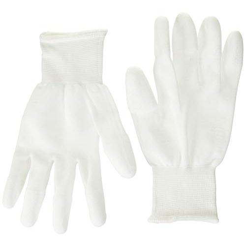 勝星産業(Kachiboshisangyou)カチボシ ウレタン加工手袋 指先フィットライナー 白 ...