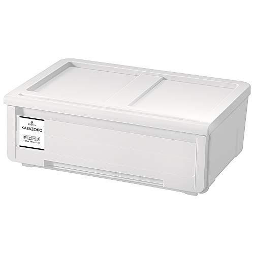 天馬 ウォークインクローゼットにぴったりな奥行40cmの収納ケース カバコの「底」にセットできる引き...