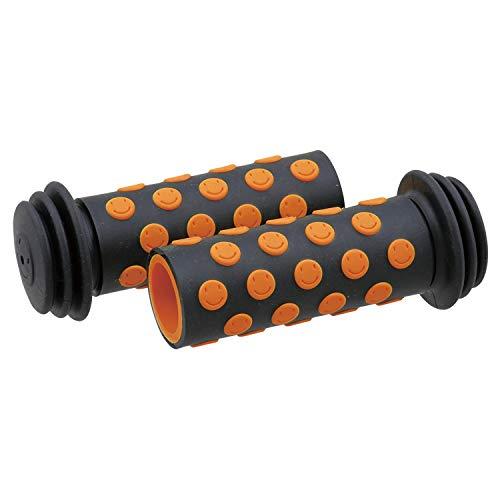 I live(アイリブ) 自転車 グリップ [Iliveスマイルキッズグリップ] ブラック/オレンジ...