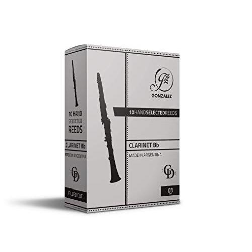 GONZALEZ GD B♭クラリネットリード ファイルドカット [3 1/2] 10枚入り