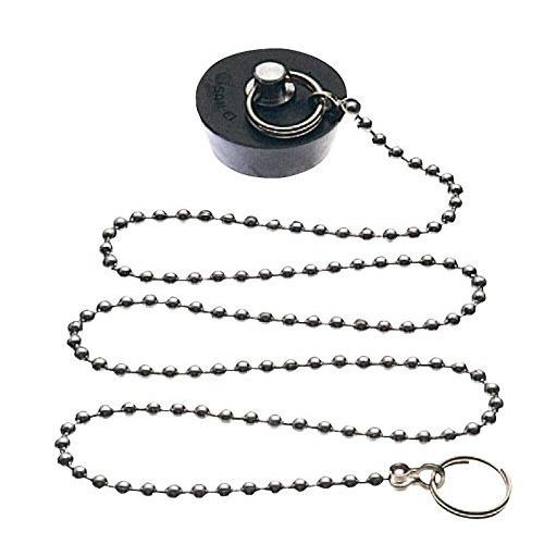 SANEI ゴム栓 バス用 クサリ付き 外径37mm 高さ32mm PH29-37