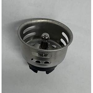 SANEI 流し排水栓ゴミ受 水止め機能付き 直径43mm ステンレス PH62F-S｜hapitize