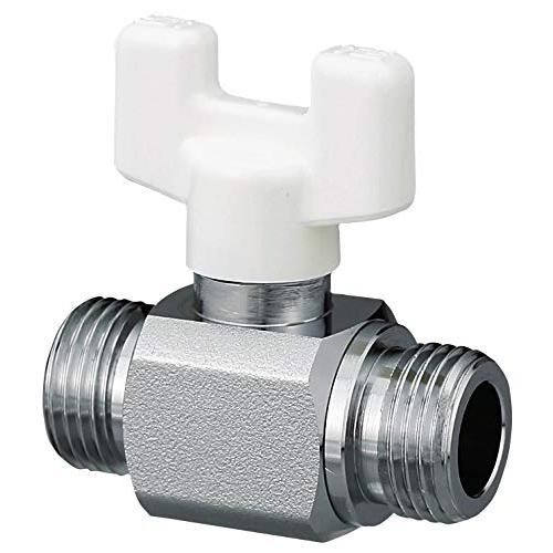 オンダ製作所 【AE7型ボールバルブ G1/2×G1/2 メッキ付】 AE7-13M