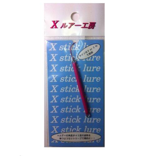 RECENT(リセント) ルアー Xスティックミニ 0.9g No.10 ピンク