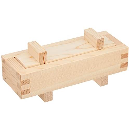 遠藤商事 業務用 押し寿司 切目なし(白木) ヒノキ 日本製 BSS24