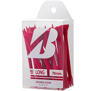 BRIDGESTONE(ブリヂストン) ゴルフ ウッドティー(スーパーロング・24本入り) GAG302 レッド 2023年モデル｜hapitize