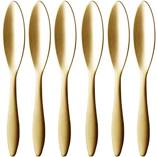 Todai 18-8 アルビ プチスプーン 金メッキ(6本入) 005799