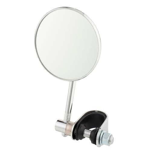 キジマ(Kijima) バイクパーツ ミラー ラウンドミニ クランプ式 スチール製 左右兼用 1個入...