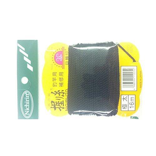 日輪 握リ糸(普通色) 極太 黒