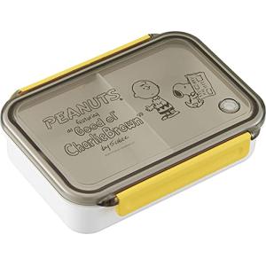 OSK(オーエスケー) 弁当箱 スヌーピー ピーナッツ ランチボックス 仕切り付 650ml 食洗機 電子レンジ対応 ロック パッキン付き おし｜川西ストア