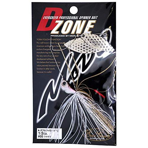 エバーグリーン(EVERGREEN) スピナーベイト Dゾーン ダブルウィローリーフ 1/2oz ワ...