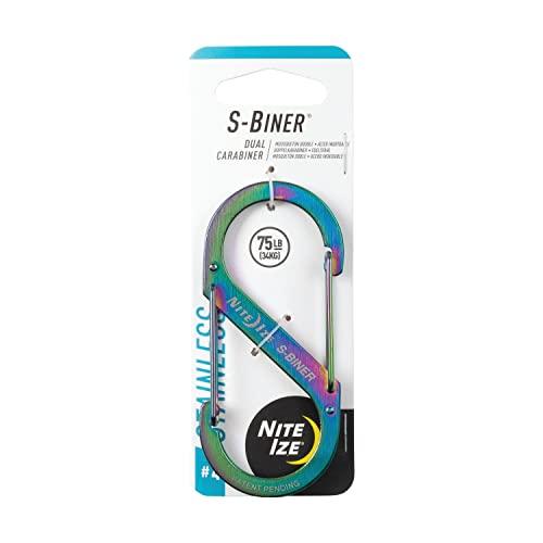 NITEIZE(ナイトアイズ) エスビナー ステンレス カラビナ #4 スペクトラム SB4-03-...