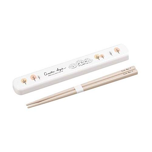 OSK 弁当箱 ランチボックス用 引フタ箸箱セット ヘッジホッグ 19.5cm [スライド式/カチャ...