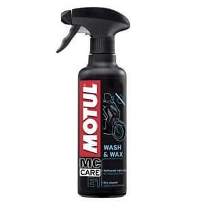 モチュール(Motul) E1 WASH & WAX (E1ウォッシュ&ワックス) モーターサイクル用車体洗浄&ワックス [正規品] 400ml｜hapitize