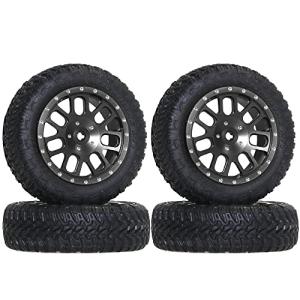 SPデュアル7スポークホイル:MINI-Z4X4ジムニー用[イーグル模型][#MINI-Z4X4-D7] (BK)｜hapitize