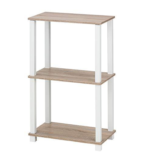 武田コーポレーション 【オープンシェルフ、棚、ラック】ヴィンテージ調 システムラック オークブラウン...