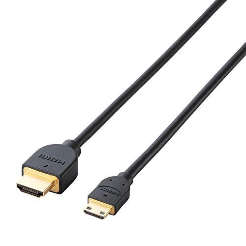 エレコム mini HDMI ケーブル 3m 4K × 2K対応 ブラック DH-HD14EM30B...