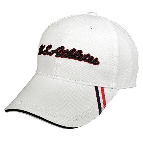LEZAX(レザックス) U.S.Athletes キャップ マーカー付き USCP-5555 ホワ...