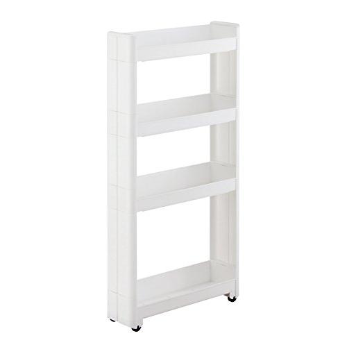 不動技研 スマートワゴンFit 45-4段 サイズ:幅12.5×奥行45×高さ88.5cm