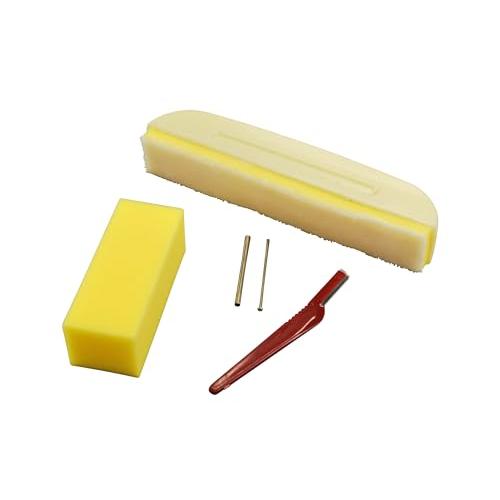 アサヒペン 襖紙用 再湿タイプ ふすま紙貼りセット No.941 再湿タイプのふすま紙を貼るのに必要...