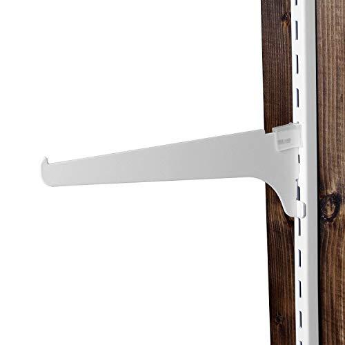 和気産業(Waki Sangyo) ピラシェル棚受 棚受け金具 白 200mm ピラシェルシリーズ ...