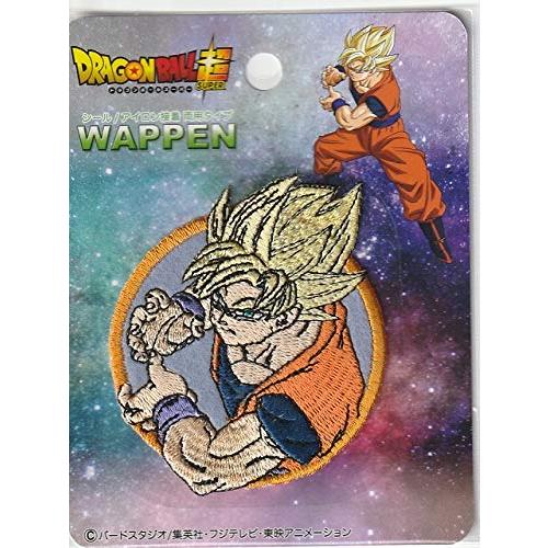 稲垣服飾 ドラゴンボール スーパー シール ワッペン ス-パーサイヤ人 悟空 シール アイロン 接着...