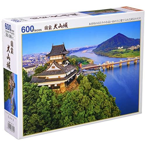 【日本製】 ビバリー 600ピース ジグソーパズル 国宝 犬山城(38×53cm)66-179 緑