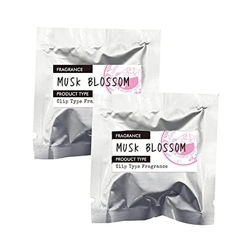 ジョンズブレンド 芳香剤 車用 詰め替え タブレット 2個セット エアコン吹き出し口 桜 ムスクブロ...