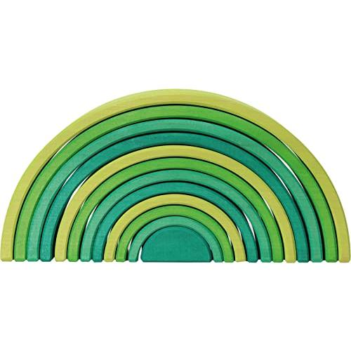 グリムス GRIMM'S 玩具 おもちゃ 知育玩具 積み木 インテリア 見立て遊び グリーンアーチ ...