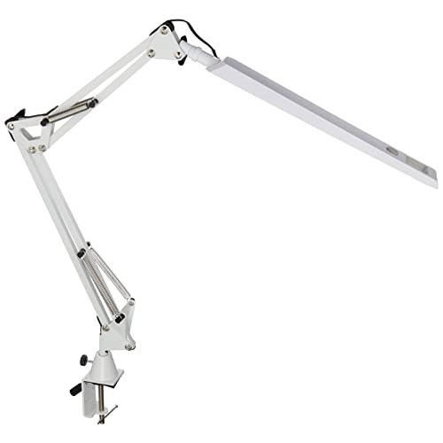 LEDアームライト クランプタイプ ホワイト_AS-LS28B-W 06-3723